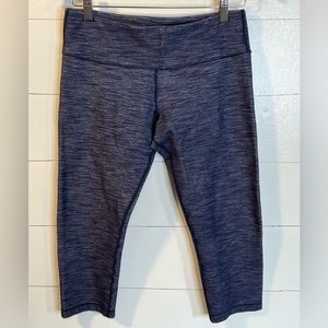 LULULEMON BLUE CAPRI’S. SZ 8